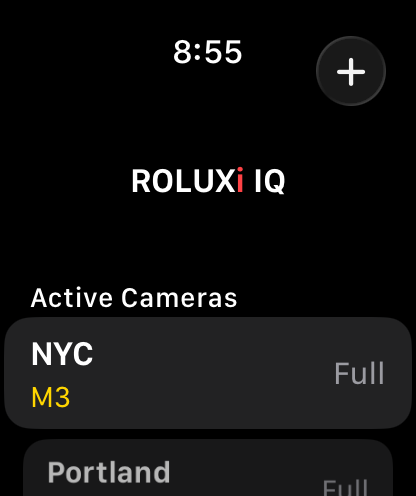 ROLUXi IQ Apple Watch screen